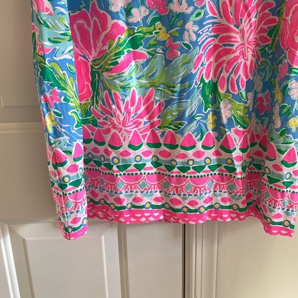 Lilly Pulitzer Pink Sheath Dress 3/4 Sleeve Resort Wear NWT UPF 50 The Sophie - Picture 5 of 5